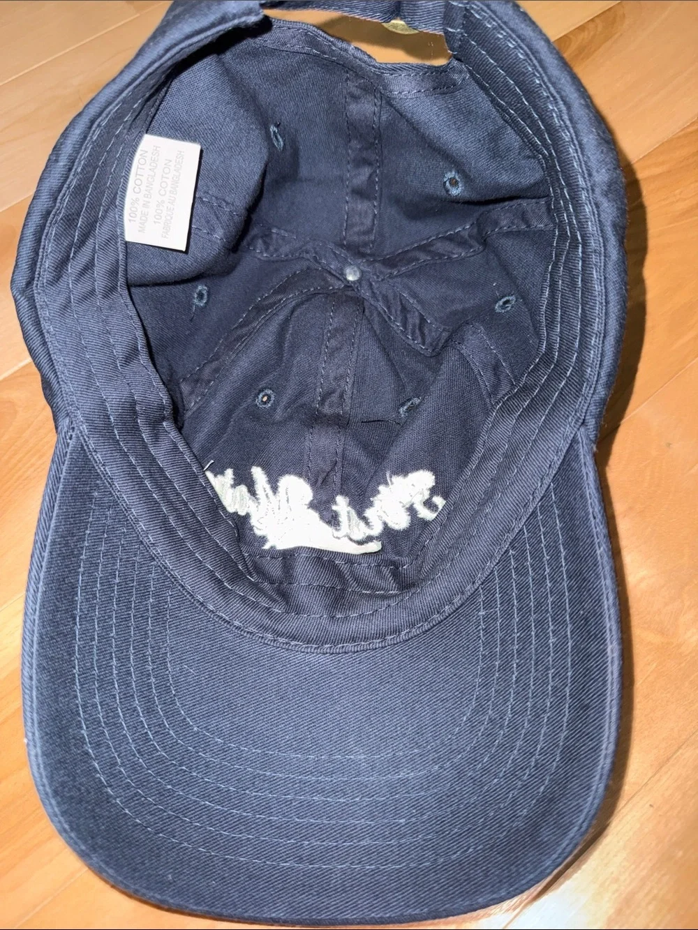 ‘First Mate’ Embroidered Navy Baseball Cap NWOT